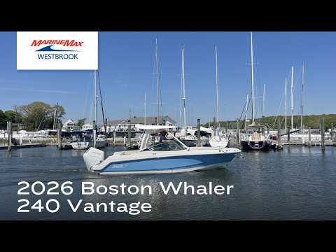 2026 Boston Whaler 240 Vantage 24.0 feet Walk-Through - Features & Buyer's Guide, Clearwater, Florida #1