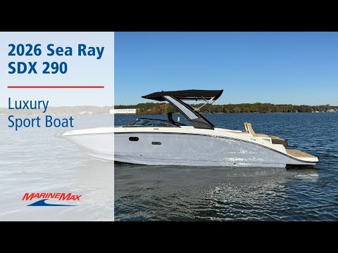 2026 Sea Ray SDX 290 29.0 feet Walk-Through - Features & Buyer's Guide, Clearwater, Florida #1