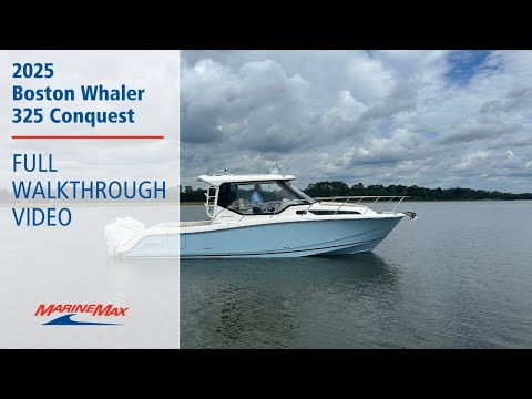 2025 Boston Whaler 325 Conquest 32.0 feet Walk-Through - Features & Buyer's Guide, Clearwater, Florida #1