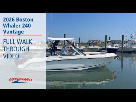 2026 Boston Whaler 240 Vantage 24.0 feet Walk-Through - Features & Buyer's Guide, Clearwater, Florida #1