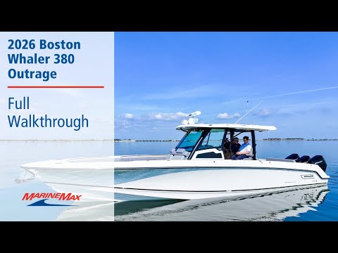 2026 Boston Whaler 380 Outrage 38.0 feet Walk-Through - Features & Buyer's Guide, Clearwater, Florida #1