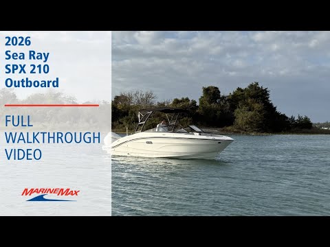 2026 Sea Ray SPX 210 Outboard 21.0 feet Walk-Through - Features & Buyer's Guide, Clearwater, Florida #1