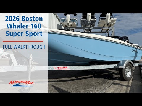 2026 Boston Whaler 160 Super Sport 16.0 feet Walk-Through - Features & Buyer's Guide, Clearwater, Florida #1