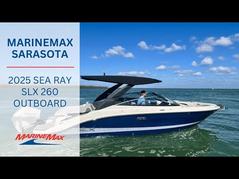 2025 Sea Ray SLX 260 Outboard 26.0 feet Walk-Through - Features & Buyer's Guide, Clearwater, Florida #1