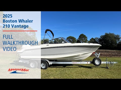 2025 Boston Whaler 210 Vantage 21.0 feet Walk-Through - Features & Buyer's Guide, Clearwater, Florida #1