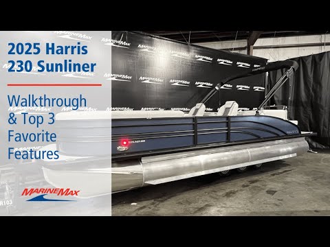 2025 Harris 230 Sunliner 23.0 feet Walk-Through - Features & Buyer's Guide, Clearwater, Florida #1
