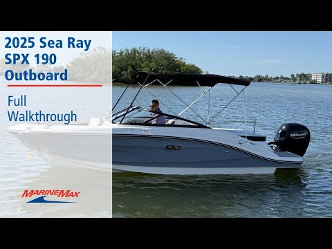 2025 Sea Ray SPX 190 Outboard 19.0 feet Walk-Through - Features & Buyer's Guide, Clearwater, Florida #1
