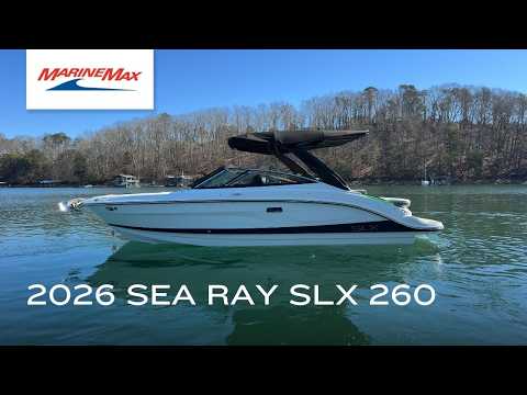 2026 Sea Ray SLX 260 26.0 feet Walk-Through - Features & Buyer's Guide, Clearwater, Florida #1