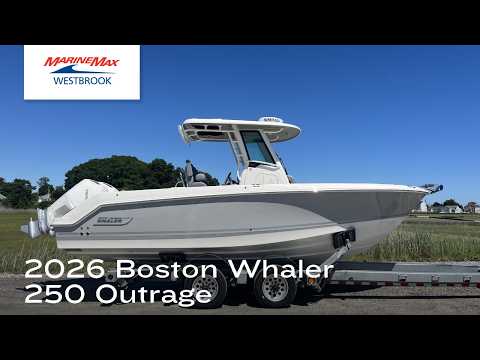 2026 Boston Whaler 250 Outrage 25.0 feet Walk-Through - Features & Buyer's Guide, Clearwater, Florida #1
