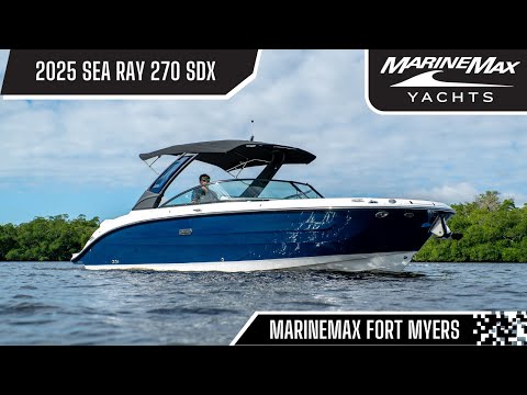 2025 Sea Ray SDX 270 Outboard 27.0 feet Walk-Through - Features & Buyer's Guide, Clearwater, Florida #1