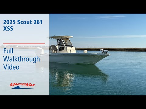2025 Scout 261 XSS 25.0 feet Walk-Through - Features & Buyer's Guide, Clearwater, Florida #1