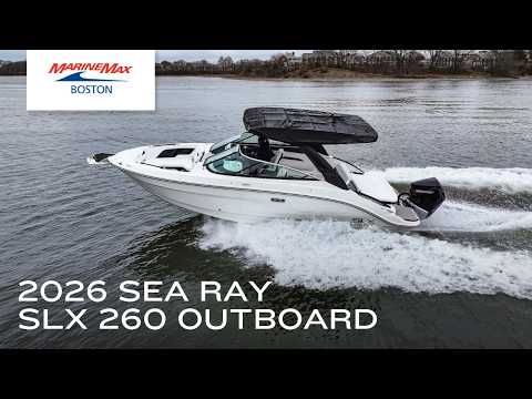 2026 Sea Ray SLX 260 Outboard 26.0 feet Walk-Through - Features & Buyer's Guide, Clearwater, Florida #1