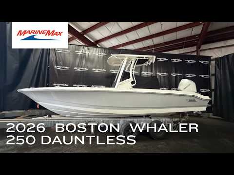 2026 Boston Whaler 250 Dauntless 25.0 feet Walk-Through - Features & Buyer's Guide, Clearwater, Florida #1