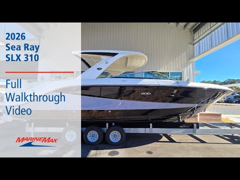 2026 Sea Ray SLX 310 Outboard 31.0 feet Walk-Through - Features & Buyer's Guide, Clearwater, Florida #1