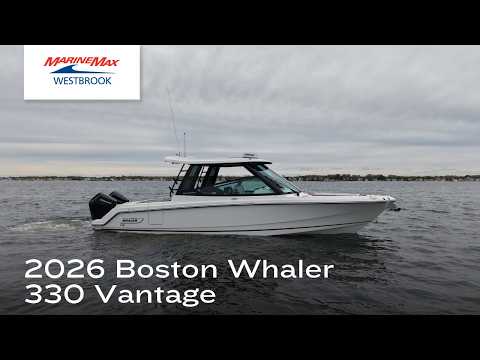 2026 Boston Whaler 330 Vantage 33.0 feet Walk-Through - Features & Buyer's Guide, Clearwater, Florida #1
