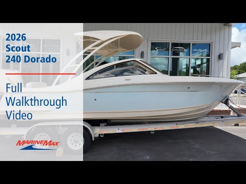 2026 Scout 240 Dorado 24.0 feet Walk-Through - Features & Buyer's Guide, Clearwater, Florida #1