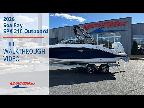 2026 Sea Ray SPX 210 Outboard 21.0 feet Walk-Through - Features & Buyer's Guide, Clearwater, Florida #1