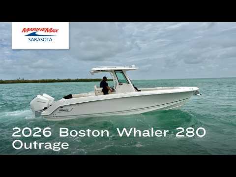 2026 Boston Whaler 280 Outrage 28.0 feet Walk-Through - Features & Buyer's Guide, Clearwater, Florida #1