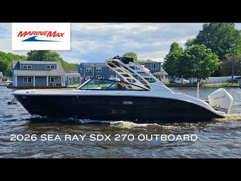 2026 Sea Ray SDX 270 Outboard 27.0 feet Walk-Through - Features & Buyer's Guide, Clearwater, Florida #1