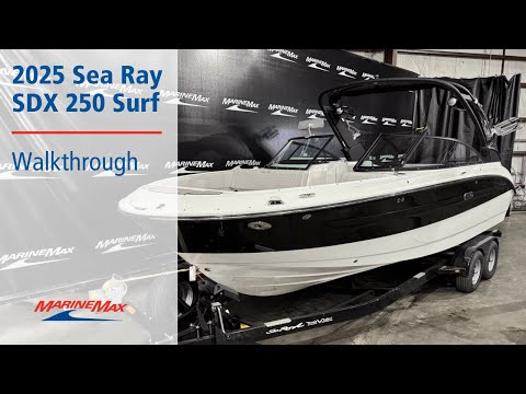 2025 Sea Ray SDX 250 Surf 25.0 feet Walk-Through - Features & Buyer's Guide, Clearwater, Florida #1