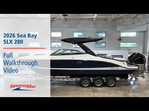 2026 Sea Ray SLX 280 Outboard 28.0 feet Walk-Through - Features & Buyer's Guide, Clearwater, Florida #1