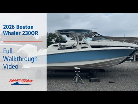 2026 Boston Whaler 230 Outrage 23.0 feet Walk-Through - Features & Buyer's Guide, Clearwater, Florida #1