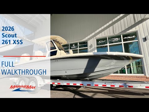 2026 Scout 261 XSS 26.0 feet Walk-Through - Features & Buyer's Guide, Clearwater, Florida #1