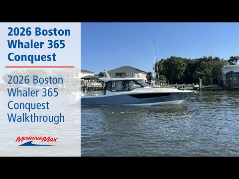 2025 Boston Whaler 365 Conquest 36.0 feet Walk-Through - Features & Buyer's Guide, Clearwater, Florida #1