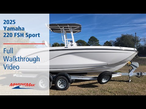 2025 Yamaha 220 FSH Sport 22.0 feet Walk-Through - Features & Buyer's Guide, Clearwater, Florida #1