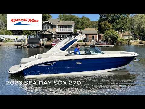 2026 Sea Ray SDX 270 27.0 feet Walk-Through - Features & Buyer's Guide, Clearwater, Florida #1