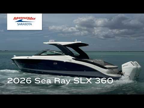 2026 Sea Ray SLX 360 OUTBOARD 36.0 feet Walk-Through - Features & Buyer's Guide, Clearwater, Florida #1
