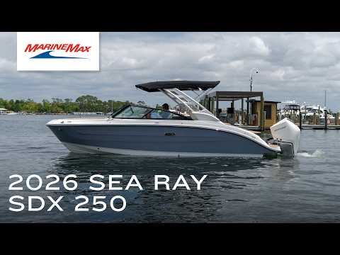 2026 Sea Ray SDX 250 Outboard 25.0 feet Walk-Through - Features & Buyer's Guide, Clearwater, Florida #1