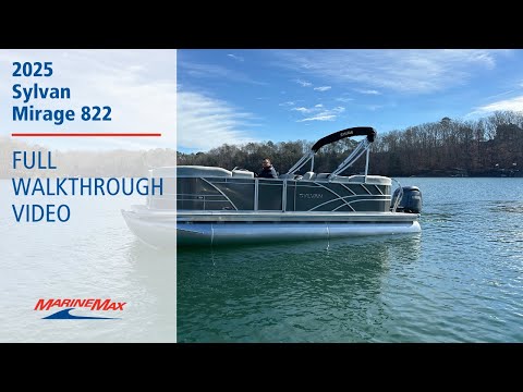 2025 Sylvan MIRAGE 822 22.0 feet Walk-Through - Features & Buyer's Guide, Clearwater, Florida #1
