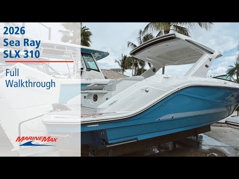 2026 Sea Ray SLX 310 Outboard 31.0 feet Walk-Through - Features & Buyer's Guide, Clearwater, Florida #1