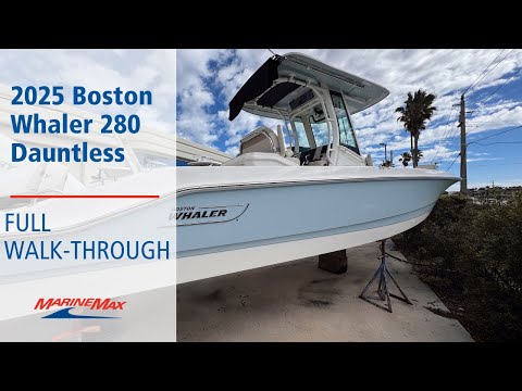 2025 Boston Whaler 280 Dauntless 28.0 feet Walk-Through - Features & Buyer's Guide, Clearwater, Florida #1