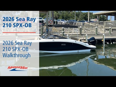 2026 Sea Ray SPX 210 Outboard 21.0 feet Walk-Through - Features & Buyer's Guide, Clearwater, Florida #1