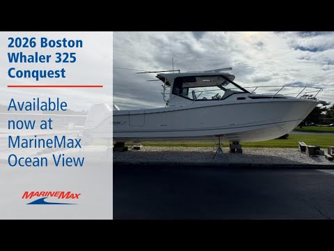 2026 Boston Whaler 325 Conquest 32.0 feet Walk-Through - Features & Buyer's Guide, Clearwater, Florida #1