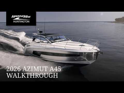 2026 Azimut A45 45.0 feet Walk-Through - Features & Buyer's Guide, Clearwater, Florida #1