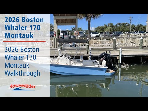 2026 Boston Whaler 170 Montauk 17.0 feet Walk-Through - Features & Buyer's Guide, Clearwater, Florida #1