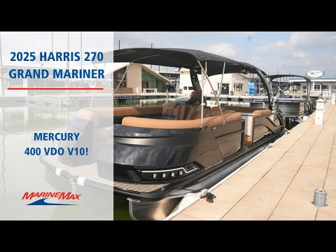 2025 Harris 270 Grand Mariner 27.0 feet Walk-Through - Features & Buyer's Guide, Clearwater, Florida #1