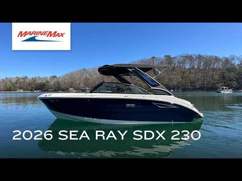 2026 Sea Ray SDX 230 23.0 feet Walk-Through - Features & Buyer's Guide, Clearwater, Florida #1