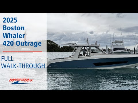 2025 Boston Whaler 420 Outrage 42.0 feet Walk-Through - Features & Buyer's Guide, Clearwater, Florida #1