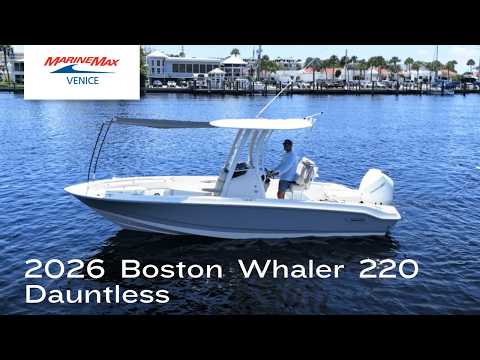 2026 Boston Whaler 220 Dauntless 22.0 feet Walk-Through - Features & Buyer's Guide, Clearwater, Florida #1