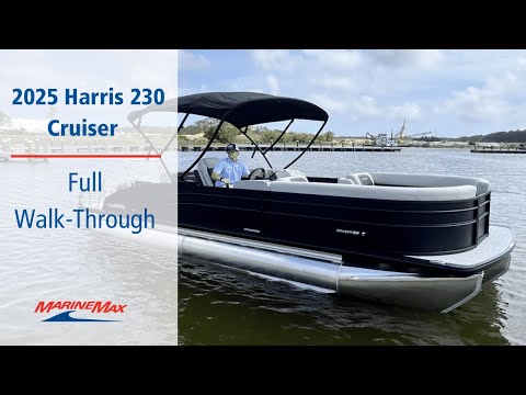 2025 Harris 230 Cruiser 23.0 feet Walk-Through - Features & Buyer's Guide, Clearwater, Florida #1