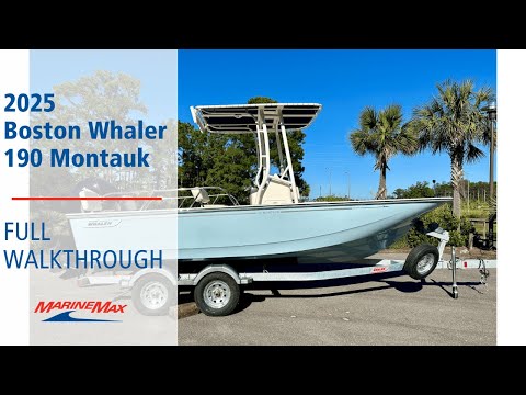 2025 Boston Whaler 190 Montauk 19.0 feet Walk-Through - Features & Buyer's Guide, Clearwater, Florida #1
