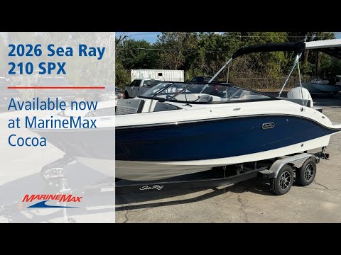 2026 Sea Ray SPX 210 Outboard 21.0 feet Walk-Through - Features & Buyer's Guide, Clearwater, Florida #1