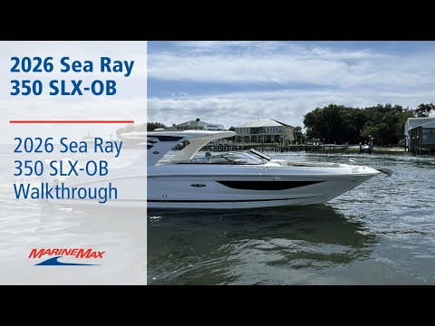 2026 Sea Ray SLX 350 Outboard 35.0 feet Walk-Through - Features & Buyer's Guide, Clearwater, Florida #1