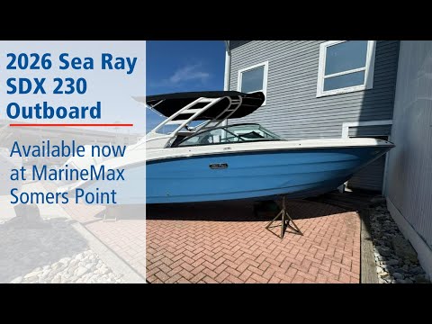 2026 Sea Ray SDX 230 Outboard 23.0 feet Walk-Through - Features & Buyer's Guide, Clearwater, Florida #1