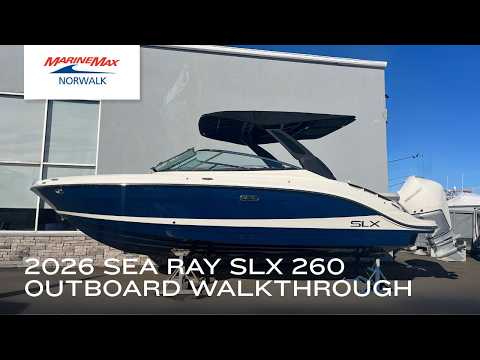 2026 Sea Ray SLX 260 Outboard 26.0 feet Walk-Through - Features & Buyer's Guide, Clearwater, Florida #1