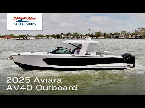 2025 Aviara AV40 Outboard 40.0 feet Walk-Through - Features & Buyer's Guide, Clearwater, Florida #1